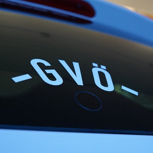 GVÖ Arched Sticker