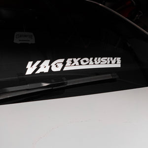 VAG Exclusive Glitch Logo Banner - 400mm